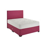 Lumbar 3000 Double Divan Bed-Furniture-Dreamland-No Storage-Charcoal-Levines Furniture