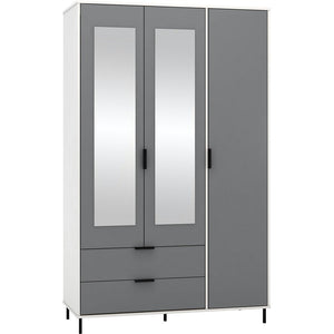 Madrid 3 Door Combination Wardrobe-Furniture-Seconique-Levines Furniture