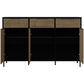 Madrid 3 Door Sideboard-Furniture-Seconique-Levines Furniture