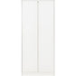 Malvern 2 Door Wardrobe-Furniture-Seconique-Black-Levines Furniture