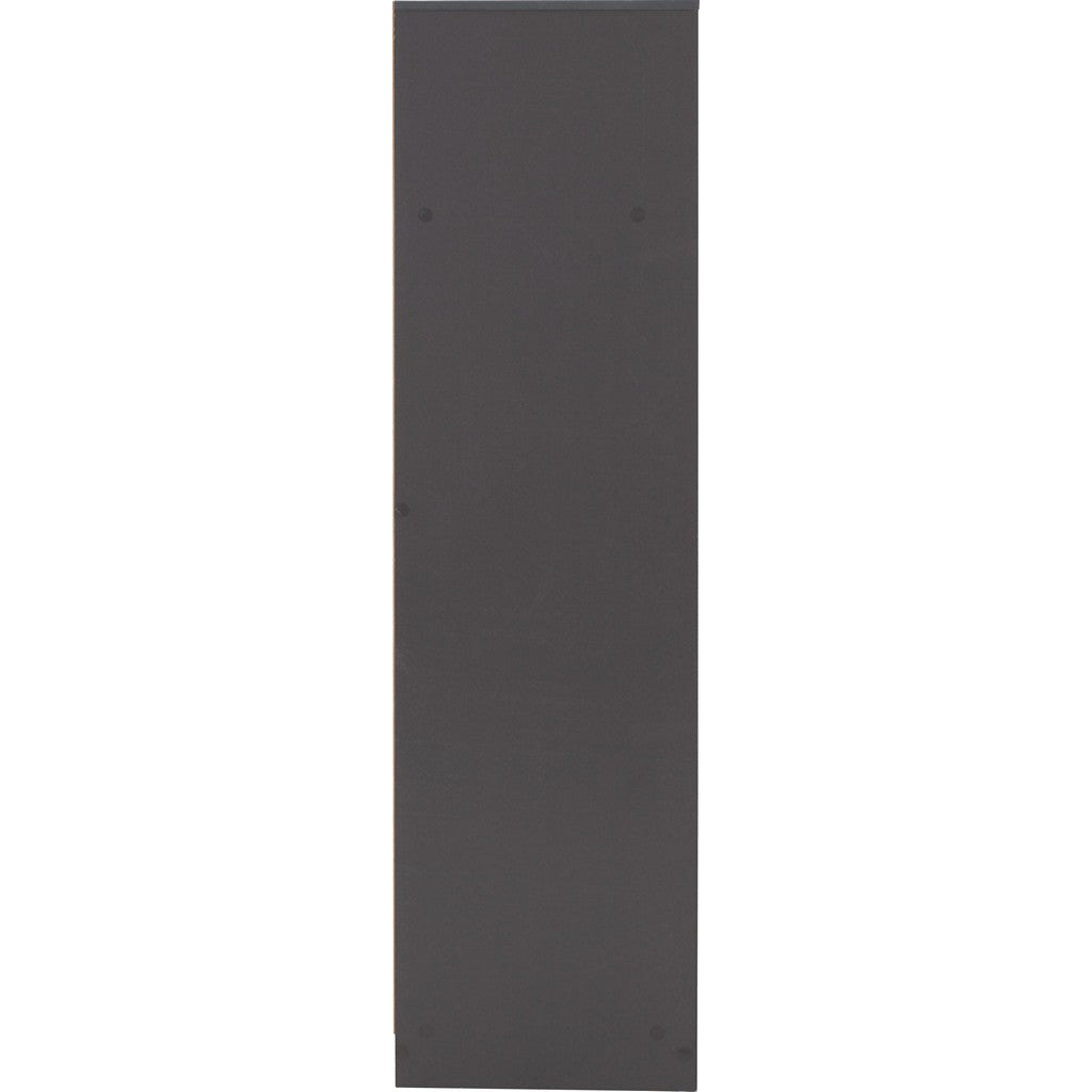 Malvern 2 Door Wardrobe-Furniture-Seconique-Black-Levines Furniture