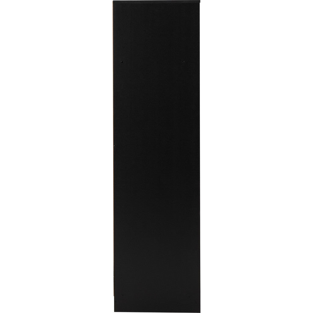 Malvern 2 Door Wardrobe-Furniture-Seconique-Black-Levines Furniture