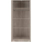 Malvern 2 Door Wardrobe-Furniture-Seconique-Black-Levines Furniture