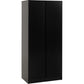 Malvern 2 Door Wardrobe-Furniture-Seconique-Black-Levines Furniture