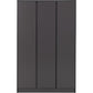 Malvern 3 Door Wardrobe Bedroom Set-Furniture-Seconique-Black-Levines Furniture