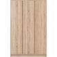 Malvern 3 Door Wardrobe-Furniture-Seconique-Grey-Levines Furniture