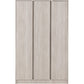 Malvern 3 Door Wardrobe-Furniture-Seconique-Grey-Levines Furniture