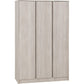 Malvern 3 Door Wardrobe-Furniture-Seconique-Urban Snow-Levines Furniture