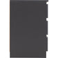 Malvern 3 Drawer Bedside-Furniture-Seconique-Grey-Levines Furniture