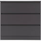 Malvern 3 Drawer Chest-Furniture-Seconique-Grey-Levines Furniture