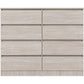 Malvern 8 Drawer Chest-Furniture-Seconique-Grey-Levines Furniture