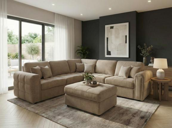 Mavam Modular Corner incl. Stool from Nexa Furniture