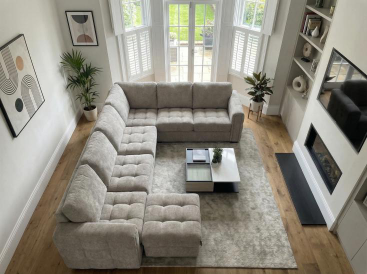 Mavam Modular Corner incl. Stool from Nexa Furniture