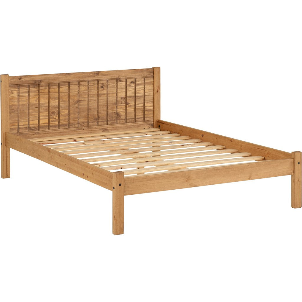 Maya Small Double Bedframe-Furniture-Seconique-Levines Furniture