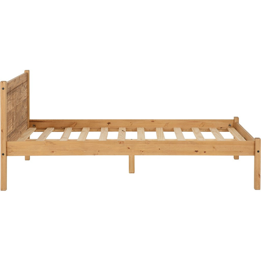 Maya Small Double Bedframe-Furniture-Seconique-Levines Furniture