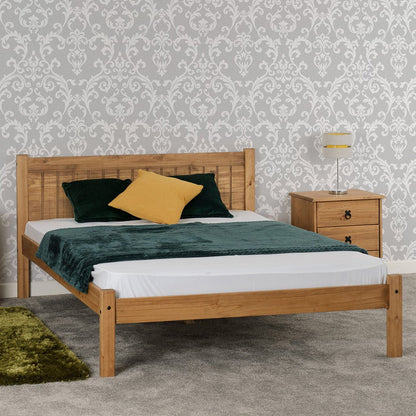 Maya Small Double Bedframe-Furniture-Seconique-Levines Furniture