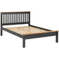 Monaco Double Bedframe-Furniture-Seconique-High-Grey / Oak Effect-Levines Furniture