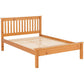 Monaco Double Bedframe-Furniture-Seconique-High-Grey / Oak Effect-Levines Furniture