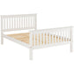 Monaco Double Bedframe-Furniture-Seconique-High-Grey / Oak Effect-Levines Furniture