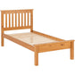 Monaco Single Bedframe-Furniture-Seconique-Grey / Oak Effect-High-Levines Furniture