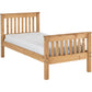 Monaco Single Bedframe-Furniture-Seconique-Distress Wax Pine-High-Levines Furniture