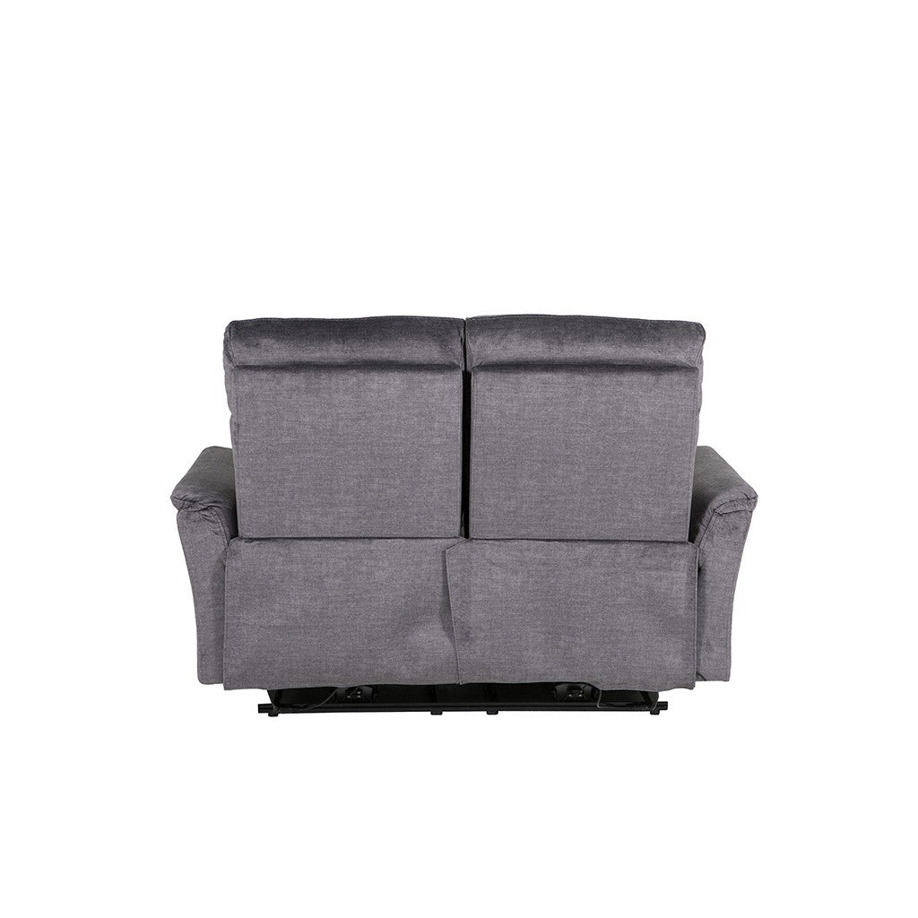 Mortimer 2 Seater Sofa (Recliner)-Furniture-Vida-Graphite-Levines Furniture