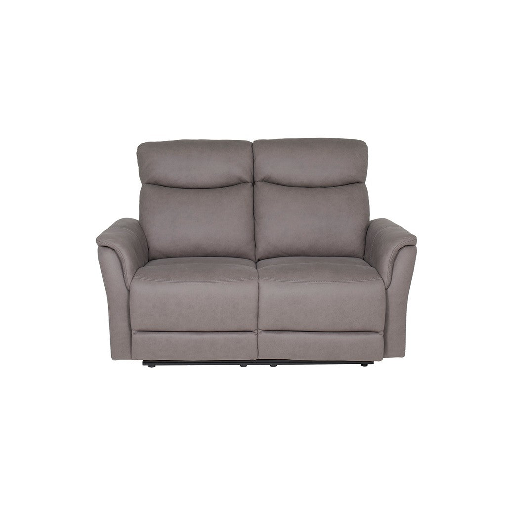 Mortimer 2 Seater Sofa (Recliner)-Furniture-Vida-Graphite-Levines Furniture