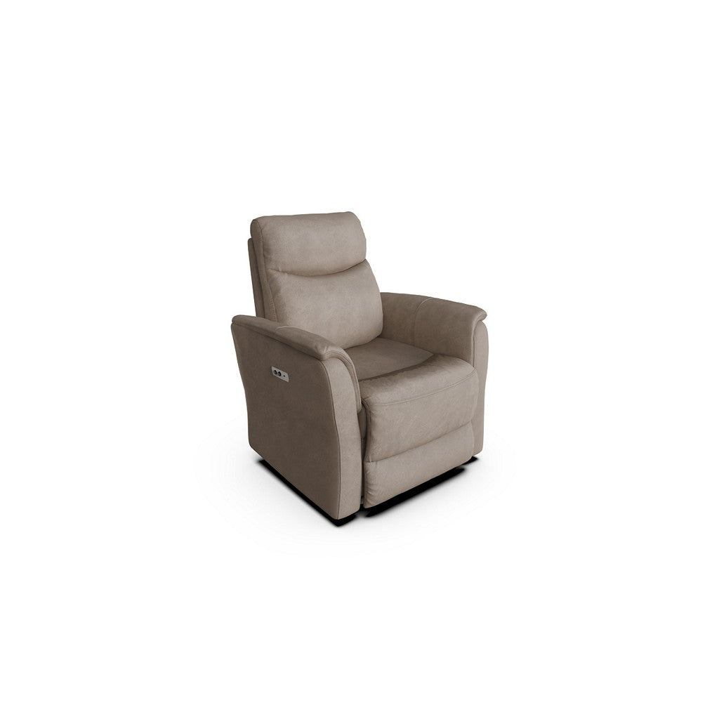 Mortimer Armchair (Recliner)-Furniture-Vida-Taupe-Levines Furniture