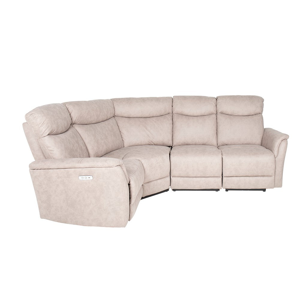 Mortimer Corner Group (Recliner)-Furniture-Vida-Graphite-Levines Furniture