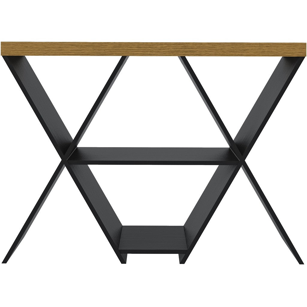 Naples Console Table-Furniture-Seconique-Oak Effect-Levines Furniture