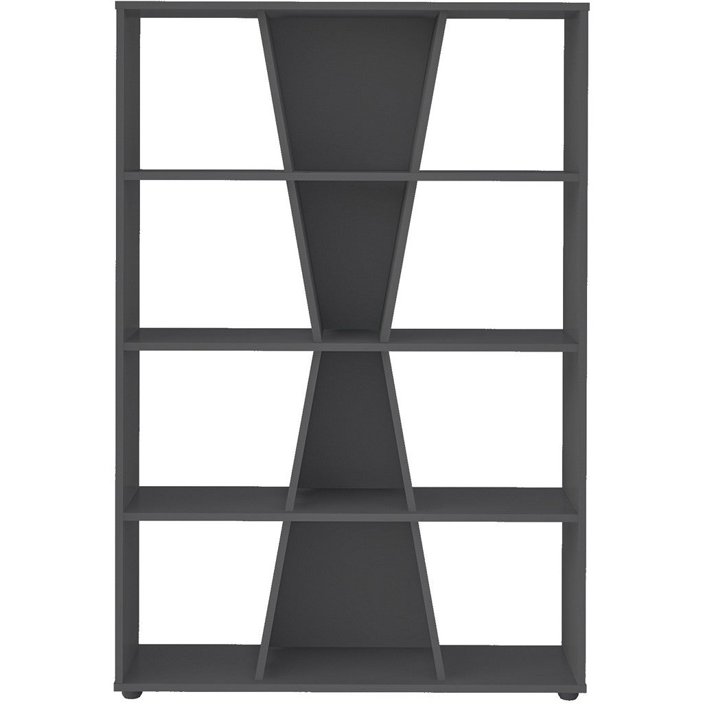 Naples Medium Bookcase-Furniture-Seconique-Oak Effect-Levines Furniture