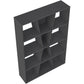 Naples Medium Bookcase-Furniture-Seconique-Oak Effect-Levines Furniture