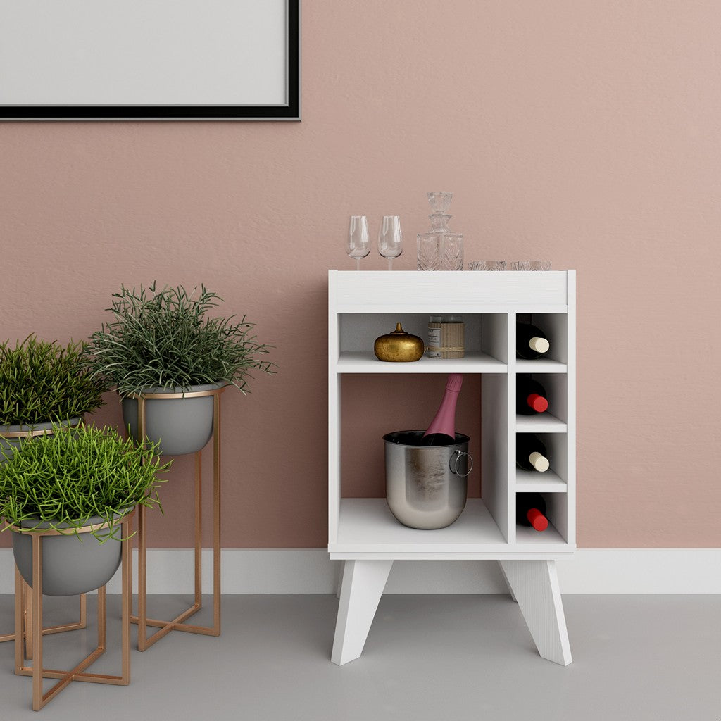 Naples Mini Bar / Side Table-Furniture-Seconique-Oak Effect-Levines Furniture