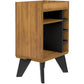 Naples Mini Bar / Side Table-Furniture-Seconique-Oak Effect-Levines Furniture