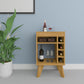 Naples Mini Bar / Side Table-Furniture-Seconique-Oak Effect-Levines Furniture