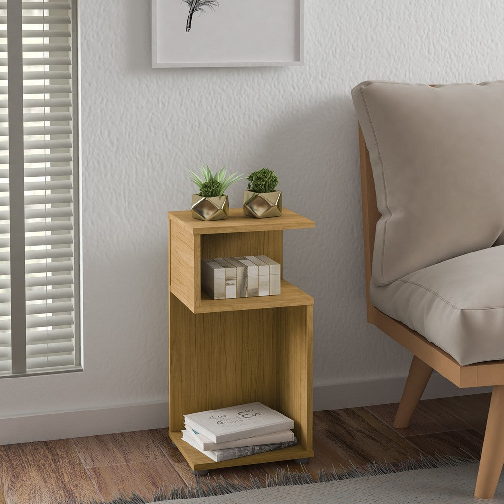 Naples Plant Stand / Side Table-Furniture-Seconique-Oak Effect-Levines Furniture