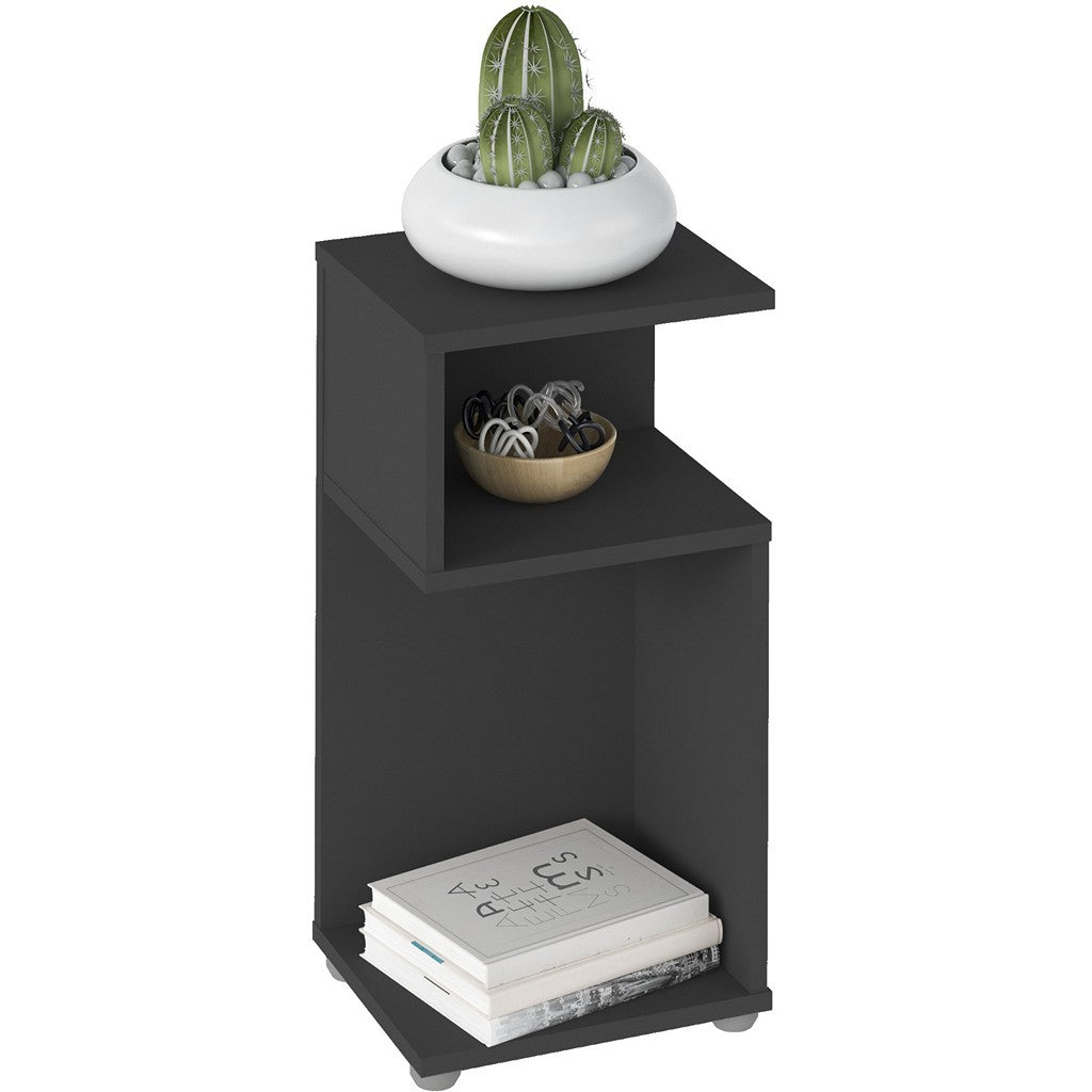 Naples Plant Stand / Side Table-Furniture-Seconique-Grey-Levines Furniture