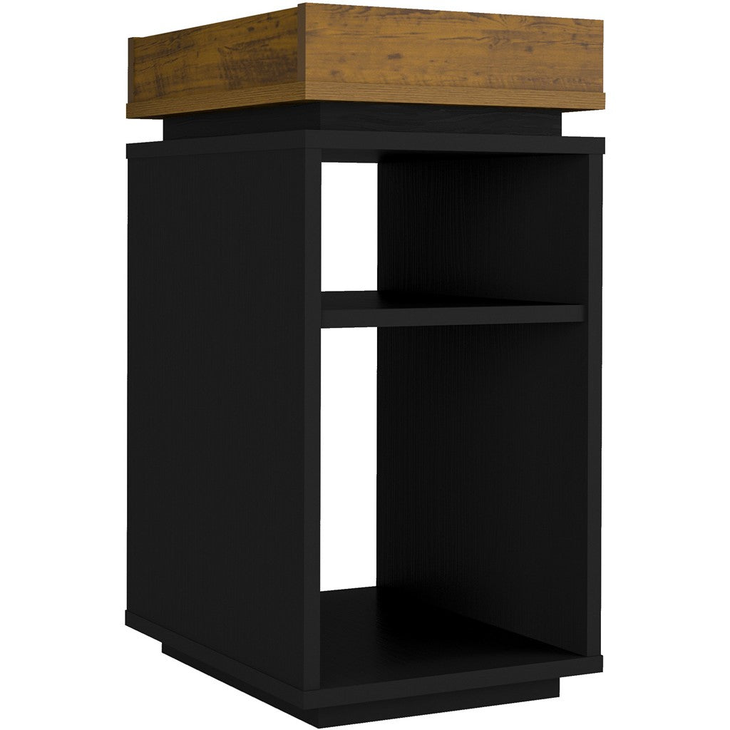 Naples Storage Side Table-Furniture-Seconique-Oak Effect-Levines Furniture