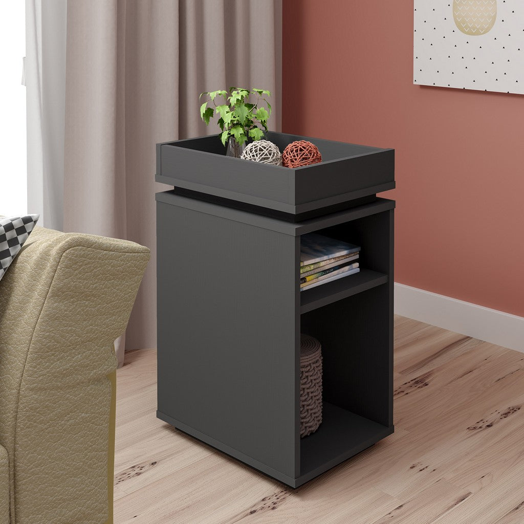 Naples Storage Side Table-Furniture-Seconique-Oak Effect-Levines Furniture