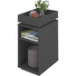 Naples Storage Side Table-Furniture-Seconique-Grey-Levines Furniture