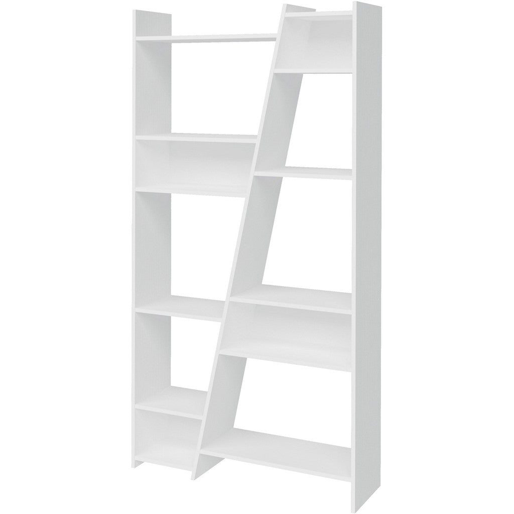 Naples Tall Bookcase-Furniture-Seconique-Oak Effect-Levines Furniture