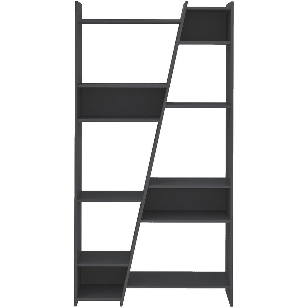 Naples Tall Bookcase-Furniture-Seconique-Oak Effect-Levines Furniture