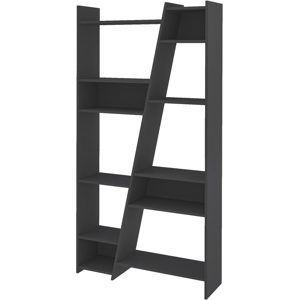 Naples Tall Bookcase-Furniture-Seconique-Oak Effect-Levines Furniture