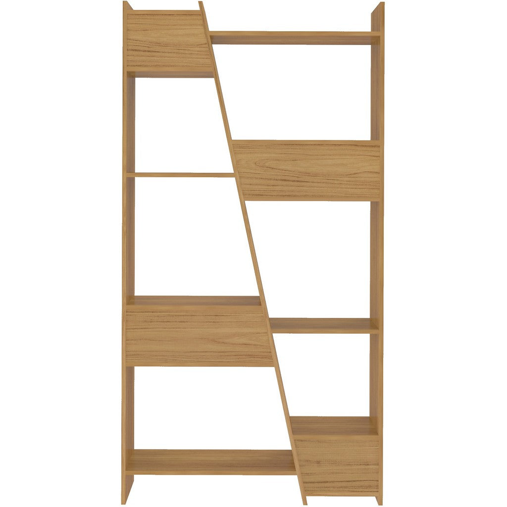 Naples Tall Bookcase-Furniture-Seconique-Oak Effect-Levines Furniture