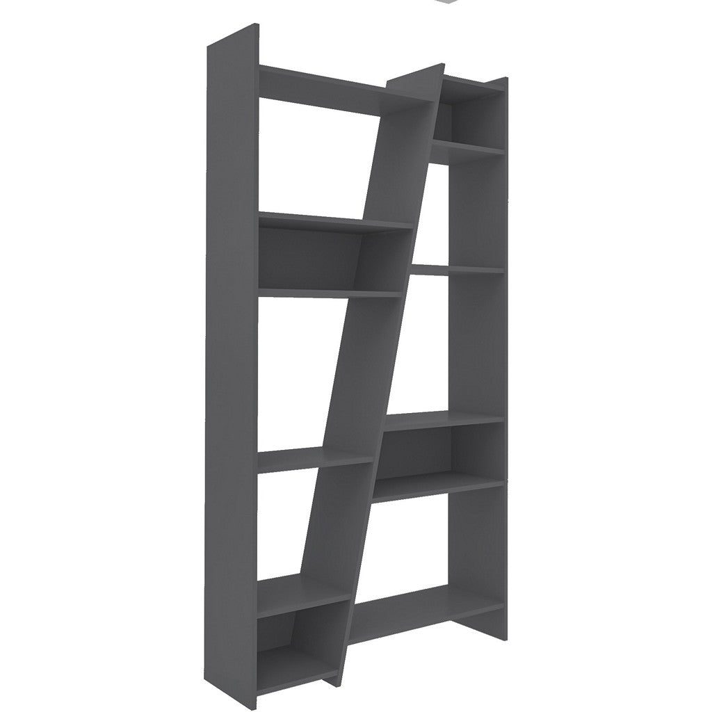 Naples Tall Bookcase-Furniture-Seconique-Oak Effect-Levines Furniture