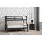 Neptune Triple Bunk Bed-Furniture-Seconique-Grey / Oak-Levines Furniture