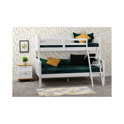 Neptune Triple Sleeper Bunk Bed-Furniture-Seconique-Antique pine-Levines Furniture