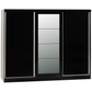 Nevada 3 Door Sliding Wardrobe-Furniture-Seconique-Black Gloss-Levines Furniture