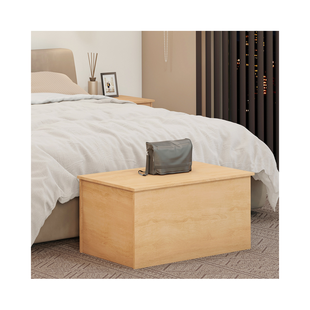 Nevada Blanket Box-Furniture-Seconique-Sonoma Oak Effect-Levines Furniture