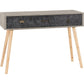 Nordic Dressing Table-Furniture-Seconique-Concrete Effect/ Charcoal-Levines Furniture